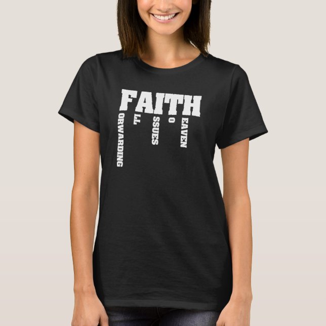 Camiseta Religiosa Creyentes espiritualmente cristianos (Anverso)