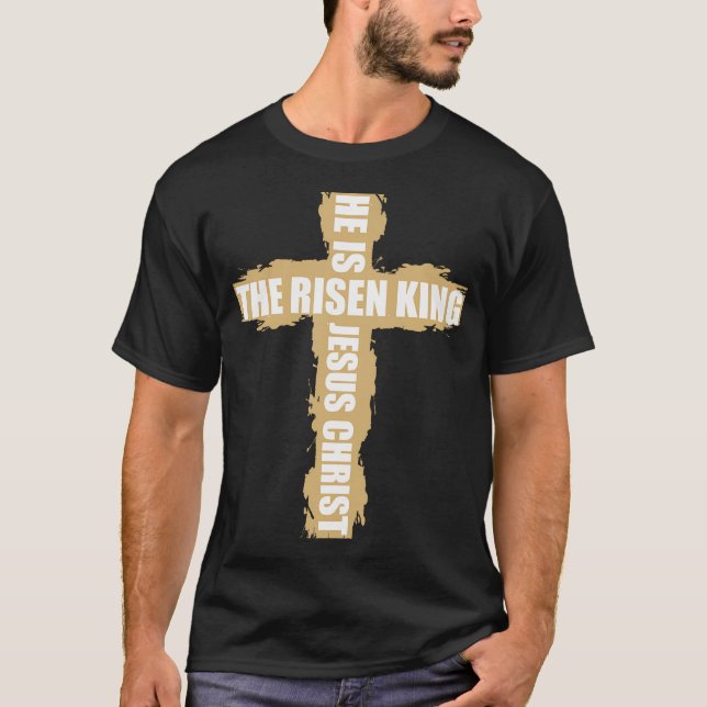Camiseta Religiosa Cristiana Es El Rey Nacido Je (Anverso)