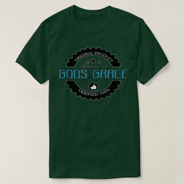 Camiseta Religiosa Cristiana T Efesianos 28 Dioses Gra (Diseño del anverso)