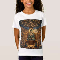 Camiseta religiosa del arte de Buda - Iluminación