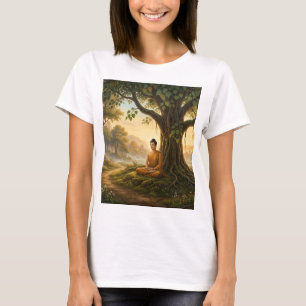 Camiseta religiosa del arte de Buda - Meditación d