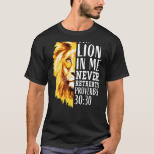 Camiseta Religioso cristiano verso león judá gráfico en ba