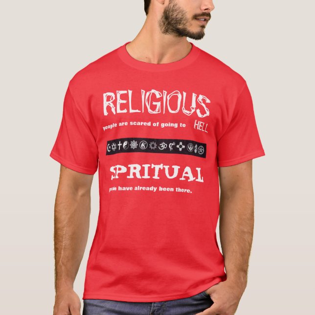 Camiseta religioso/spirtual (Anverso)