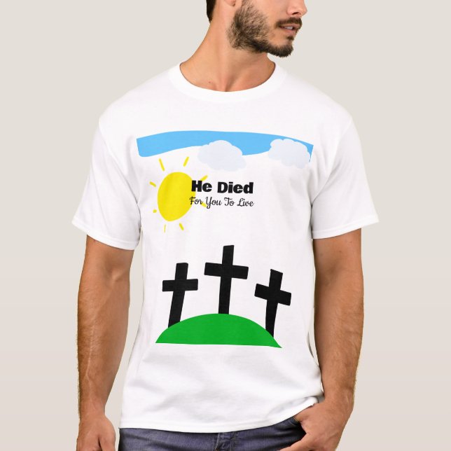 Camiseta Religious 3 cross T-shirt (Anverso)