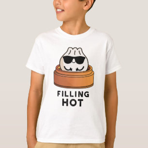 Camiseta Rellenar el divertido y gracioso bollo