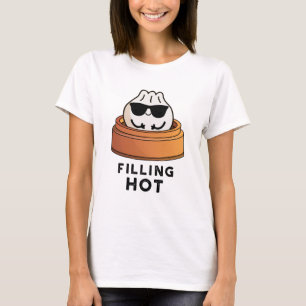 Camiseta Rellenar el divertido y gracioso bollo
