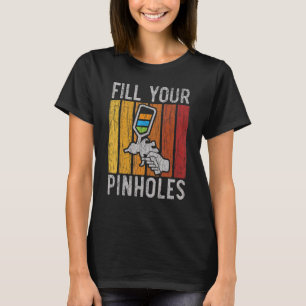Camiseta Rellene su Pinhole Car Detener el protector automá