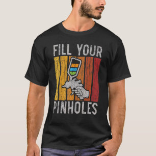 Camiseta Rellene su Pinhole Car Detener el protector automá