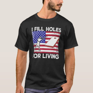 Camiseta Relleno Agujeros Para La Bolsa De Sacos De Agujero