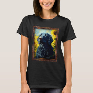 Camiseta Relleno de pintura de flor de girasol M