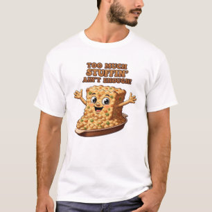 Camiseta Relleno Divertido Overload Día de Acción de Gracia