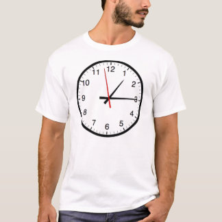 Camiseta reloj