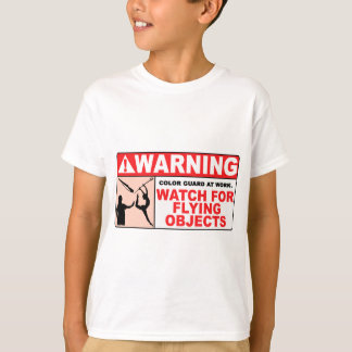 Camiseta ¡Reloj AMONESTADOR para los objetos que vuelan!