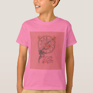 Camiseta Reloj Antiguo Bebé de Año Nuevo