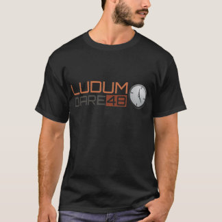 Camiseta Reloj brillante del atrevimiento de Ludum