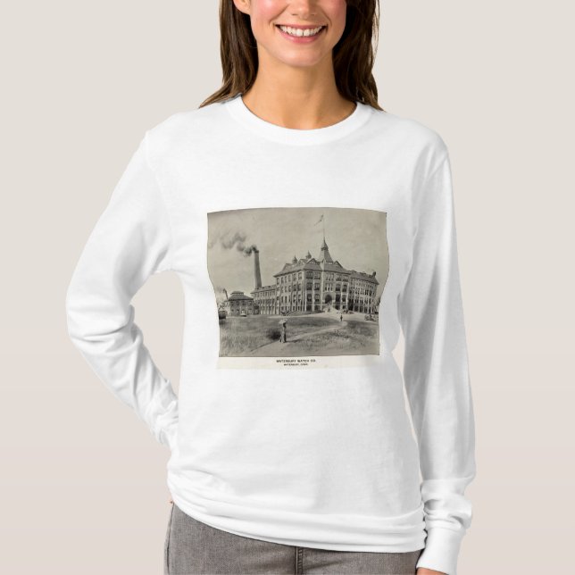 Camiseta Reloj Co de Waterbury (Anverso)