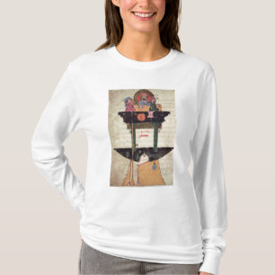 Camiseta Reloj de agua con las figuras automatizadas
