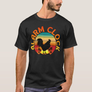 CAMISETA RELOJ DE ALARMA GALLO DE MAÑANA VINTAGE