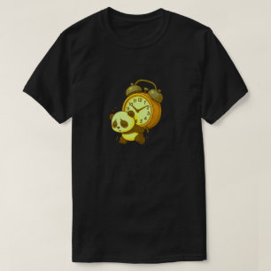 Camiseta Reloj de alarma grande • Panda dormilón estético