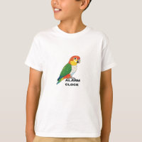 Reloj de Alarma Sun Conure – Diseño de Loro Ruidos