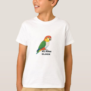 Camiseta Reloj de Alarma Sun Conure – Diseño de Loro Ruidos