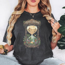 Camiseta Reloj de Arena de Desierto a Jungla Hora de Florec