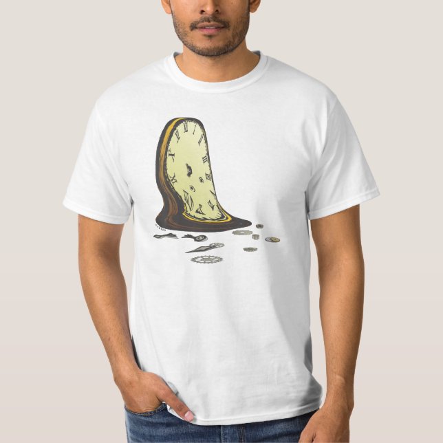 CAMISETA RELOJ DE DALI (Anverso)