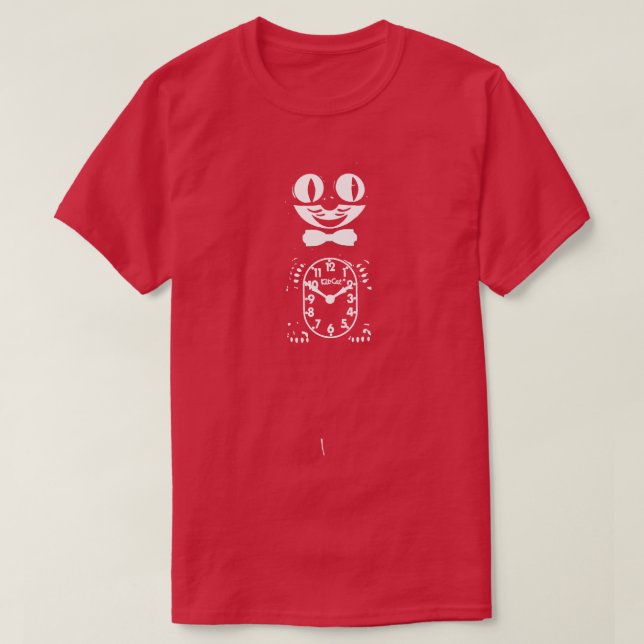 Camiseta Reloj de gato de Kit (Diseño del anverso)