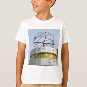 Camiseta Reloj de hora mundial en Berlín