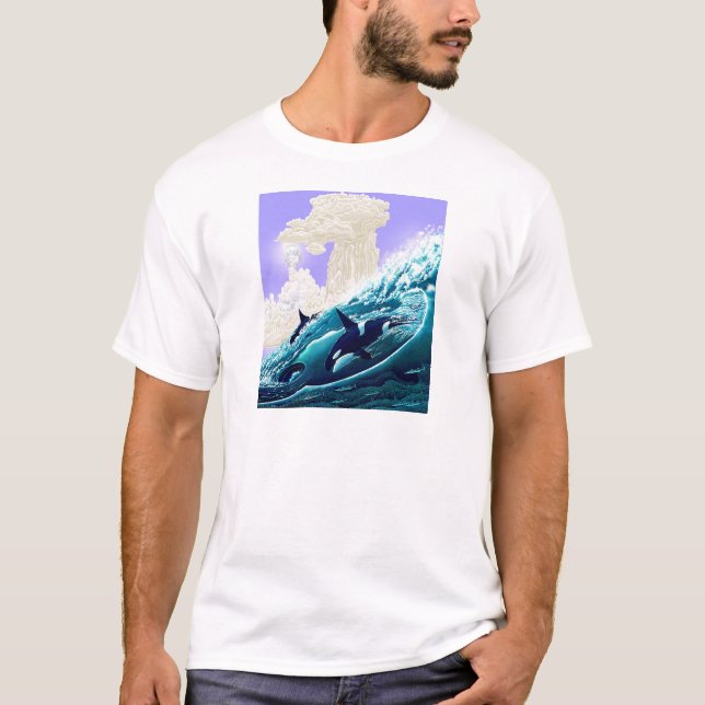 Camiseta Reloj de la ballena (Anverso)