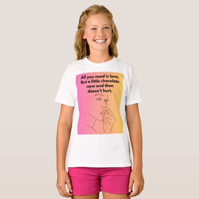 Camiseta reloj de pared (Anverso completo)