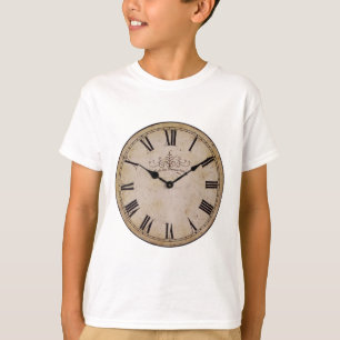 Camiseta Reloj de pared del vintage