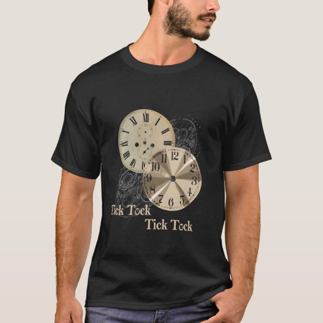 Camiseta Reloj de reloj de alarmas de abuelo (Anverso)