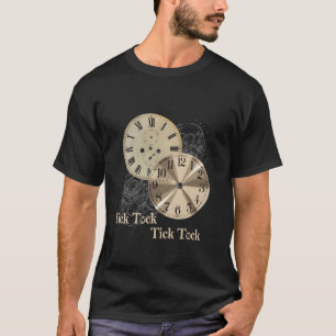 Camiseta Reloj de reloj de alarmas de abuelo