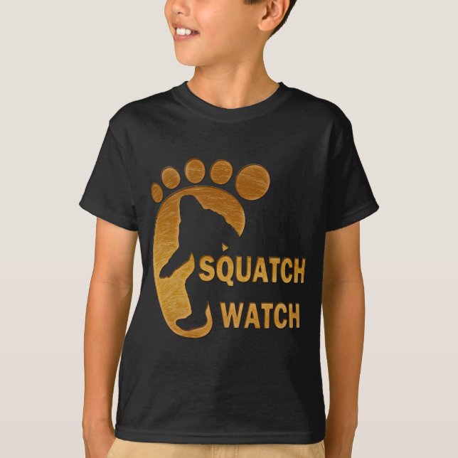 Camiseta Reloj de Squatch (Anverso)