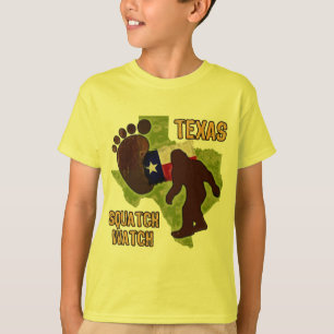 Camiseta Reloj de Tejas Squatch