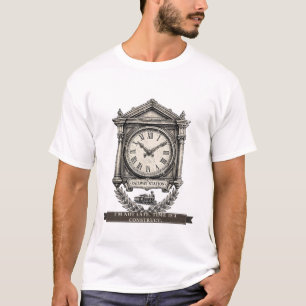 Camiseta Reloj de tren divertido