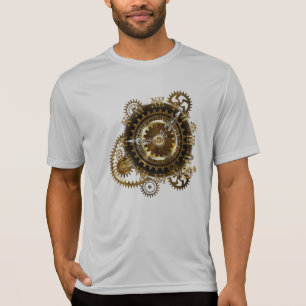 Camiseta Reloj de vapor con engranajes antiguos