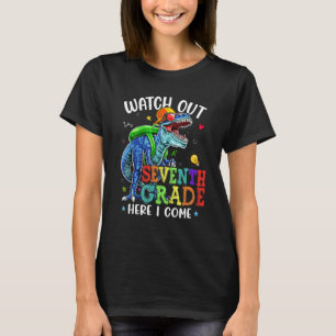 Camiseta Reloj de vuelta a la escuela, ¡cuidado con los din
