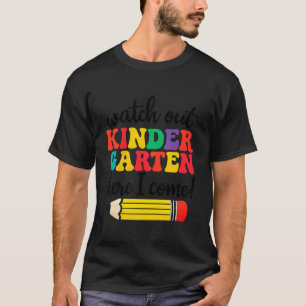 Camiseta Reloj de vuelta al cole Aquí vengo jardín de infan