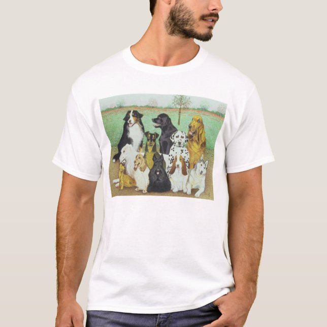 Camiseta Reloj del perro (Anverso)