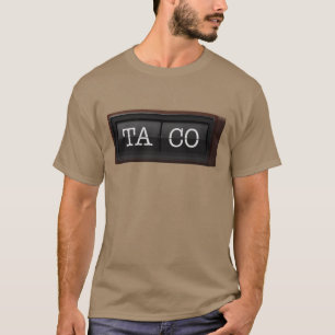 Camiseta Reloj del Taco de la aberración cromática
