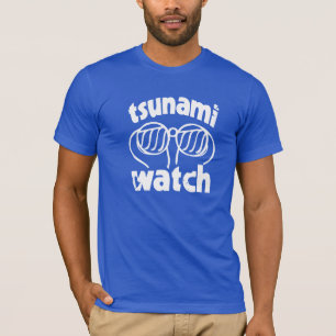 Camiseta reloj del tsunami