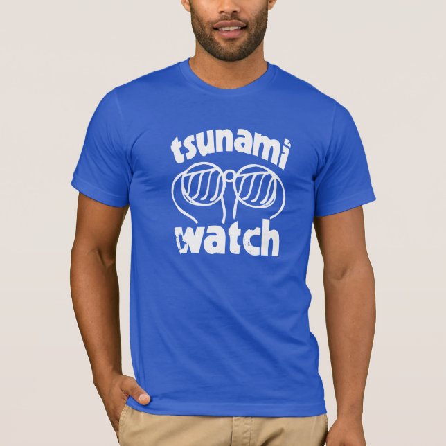 Camiseta reloj del tsunami (Anverso)