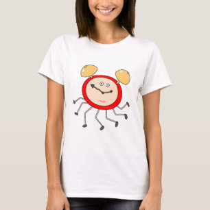Camiseta Reloj despertador único.