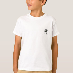 Camiseta Reloj Digital de Tiempo para Niños