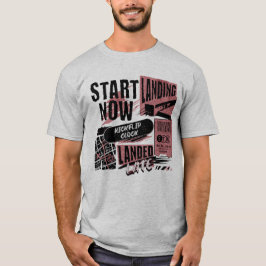 Camiseta Reloj Kickflip Skateboarding Skater Callejero