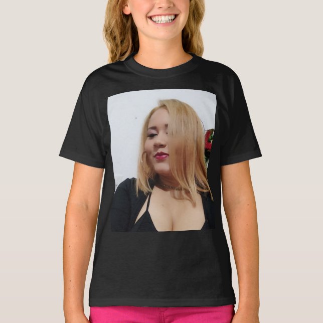 Camiseta Reloj Redondo Mediano Llavero Funda De Funda-Mate  (Anverso)