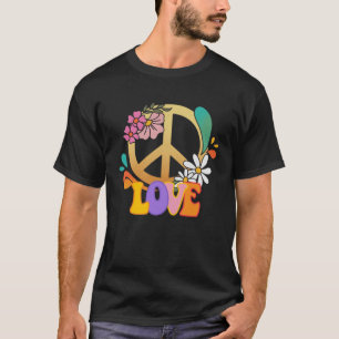 Camiseta Reloj retro groovy 60 s 70 disfraz hippie
