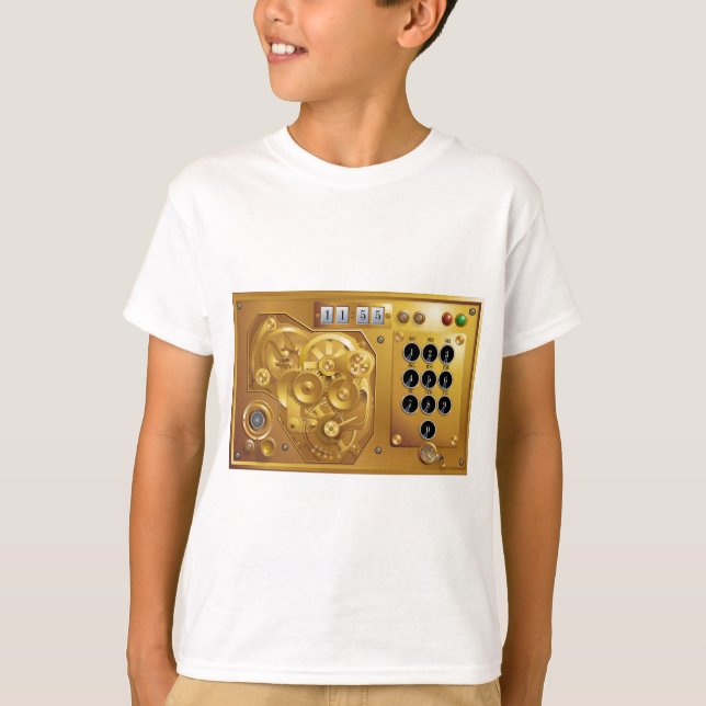 Camiseta Reloj steampunk (Anverso)